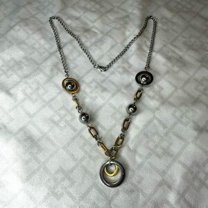 Lovely gold and silver fashion jewelry